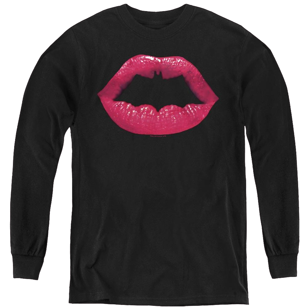 Dc Batman Bat Kiss - Youth Long Sleeve T-Shirt Youth Long Sleeve T-Shirt Batman   