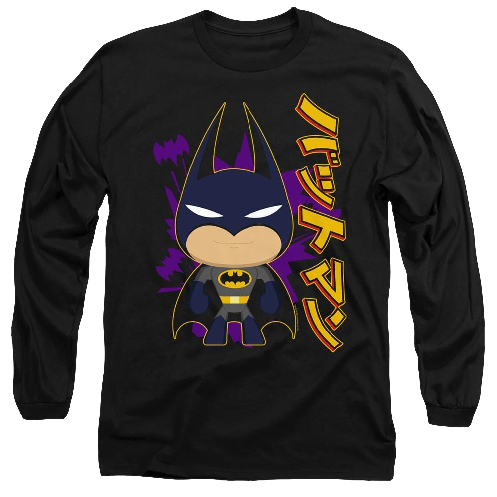 Dc Batman Cute Kanji - Men's Long Sleeve T-Shirt Men's Long Sleeve T-Shirt Batman   