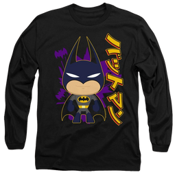 Dc Batman Cute Kanji - Men's Long Sleeve T-Shirt Men's Long Sleeve T-Shirt Batman   