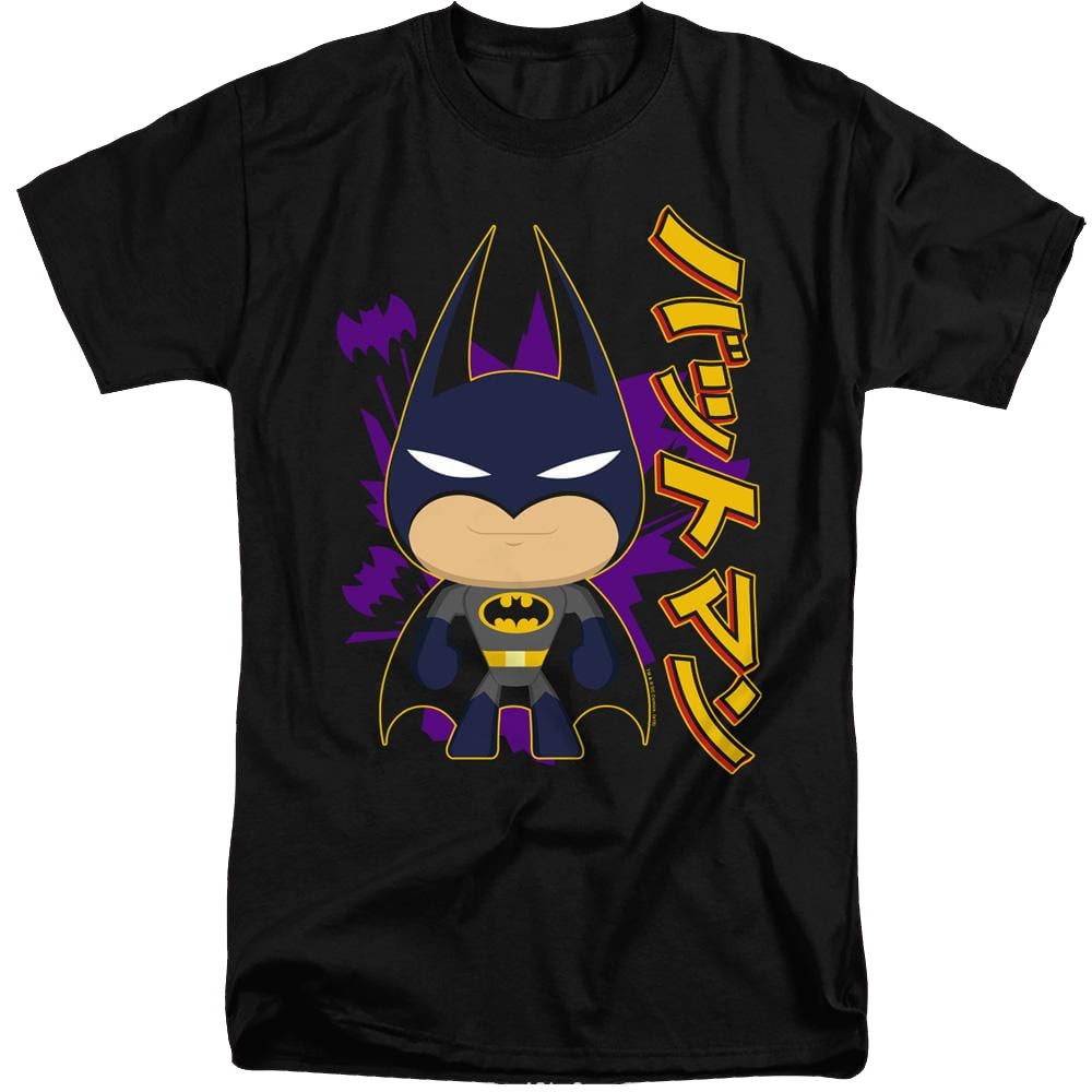 Dc Batman Cute Kanji - Men's Tall Fit T-Shirt Men's Tall Fit T-Shirt Batman   
