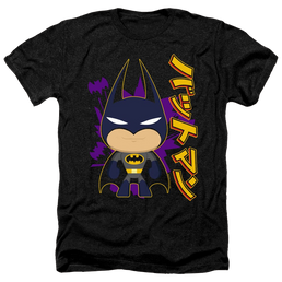 DC Batman Cute Kanji - Men's Heather T-Shirt Men's Heather T-Shirt Batman   