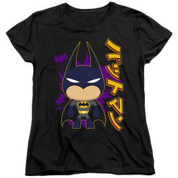 Dc Batman Cute Kanji - Women's T-Shirt Women's T-Shirt Batman   