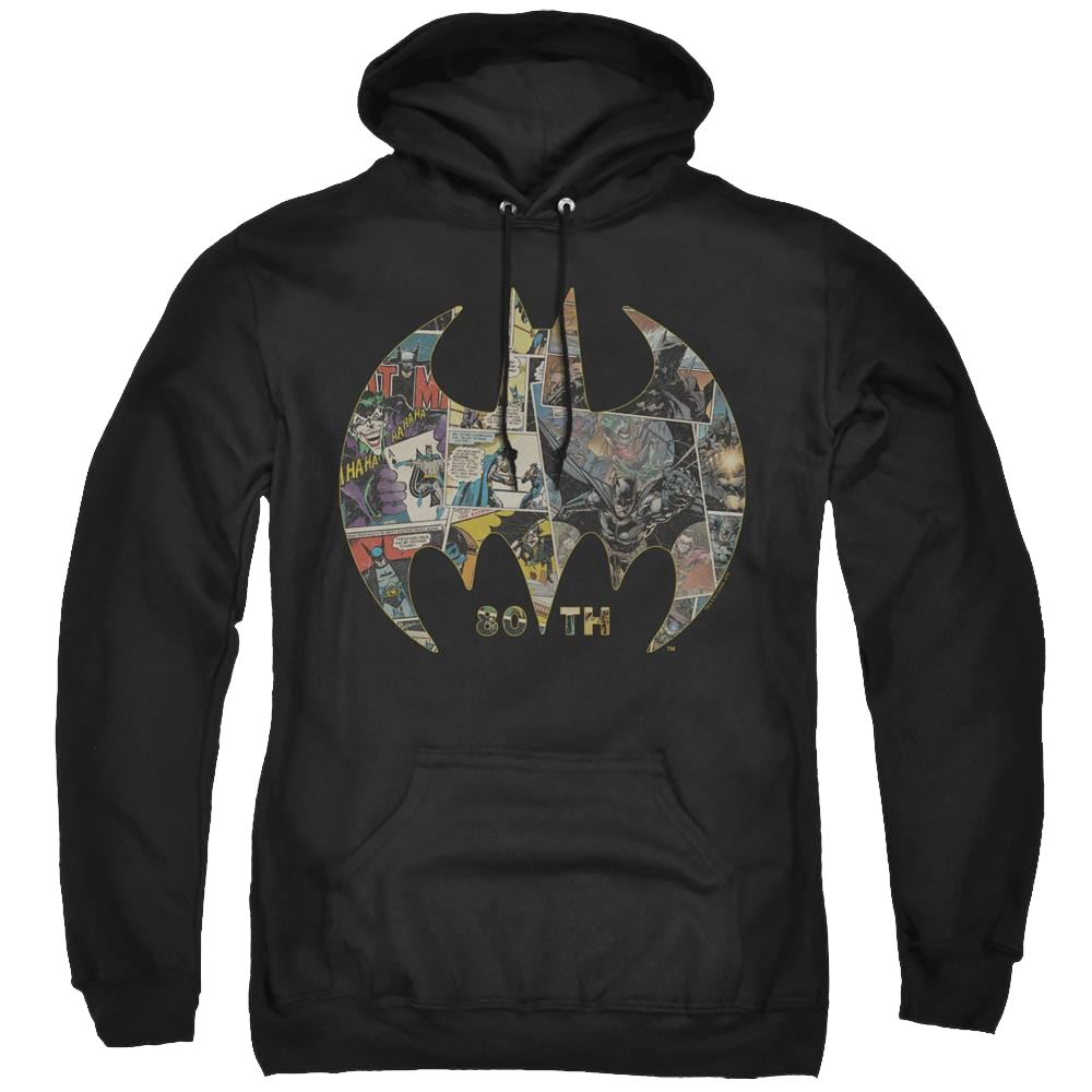 Dc Batman 80Th Shield - Pullover Hoodie Pullover Hoodie Batman   