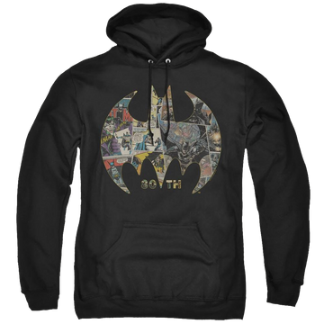 Dc Batman 80Th Shield - Pullover Hoodie Pullover Hoodie Batman   