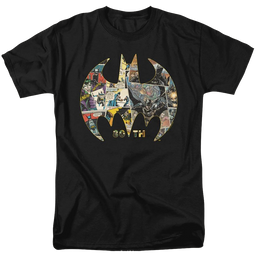 Dc Batman 80Th Shield - Men's Regular Fit T-Shirt Men's Regular Fit T-Shirt Batman   