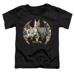 Dc Batman 80Th Shield - Toddler T-Shirt Toddler T-Shirt Batman   