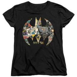 Dc Batman 80Th Shield - Women's T-Shirt Women's T-Shirt Batman   