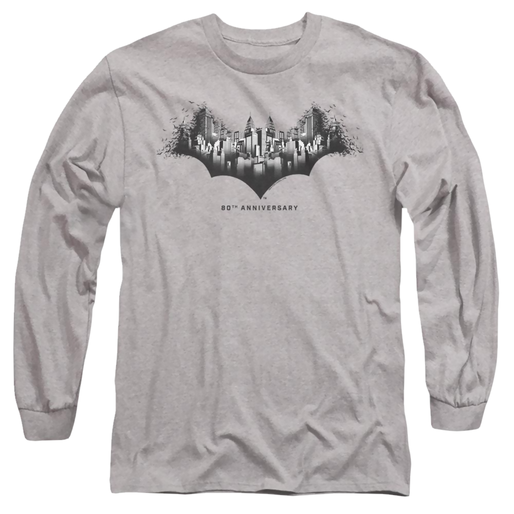 Dc Batman Gotham Shield - Men's Long Sleeve T-Shirt Men's Long Sleeve T-Shirt Batman   