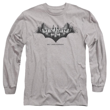 Dc Batman Gotham Shield - Men's Long Sleeve T-Shirt Men's Long Sleeve T-Shirt Batman   