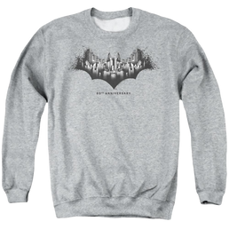 Dc Batman Gotham Shield - Men's Crewneck Sweatshirt Men's Crewneck Sweatshirt Batman   
