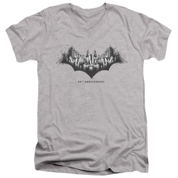 Dc Batman Gotham Shield - Men's V-Neck T-Shirt Men's V-Neck T-Shirt Batman   
