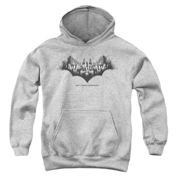 Dc Batman Gotham Shield - Youth Hoodie Youth Hoodie (Ages 8-12) Batman   