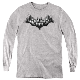 Dc Batman Gotham Shield - Youth Long Sleeve T-Shirt Youth Long Sleeve T-Shirt Batman   