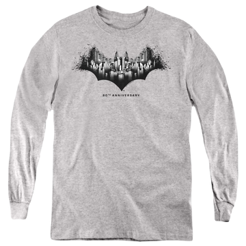 Dc Batman Gotham Shield - Youth Long Sleeve T-Shirt Youth Long Sleeve T-Shirt Batman   