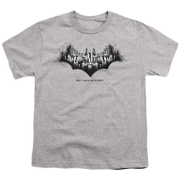 Dc Batman Gotham Shield - Youth T-Shirt Youth T-Shirt (Ages 8-12) Batman   