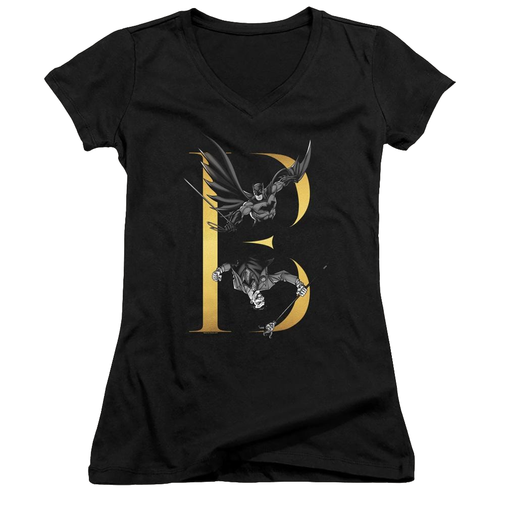 Dc Batman B - Juniors V-Neck T-Shirt Juniors V-Neck T-Shirt Batman   
