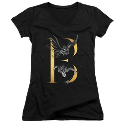 Dc Batman B - Juniors V-Neck T-Shirt Juniors V-Neck T-Shirt Batman   