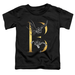 Dc Batman B - Toddler T-Shirt Toddler T-Shirt Batman   