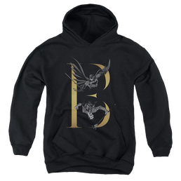 Dc Batman B - Youth Hoodie Youth Hoodie (Ages 8-12) Batman   