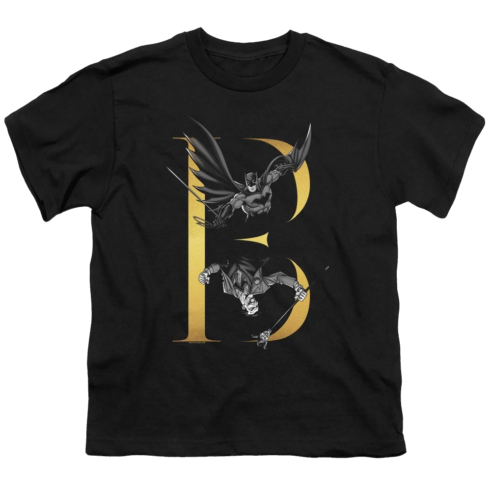 Dc Batman B - Youth T-Shirt Youth T-Shirt (Ages 8-12) Batman   