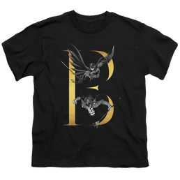 Dc Batman B - Youth T-Shirt Youth T-Shirt (Ages 8-12) Batman   