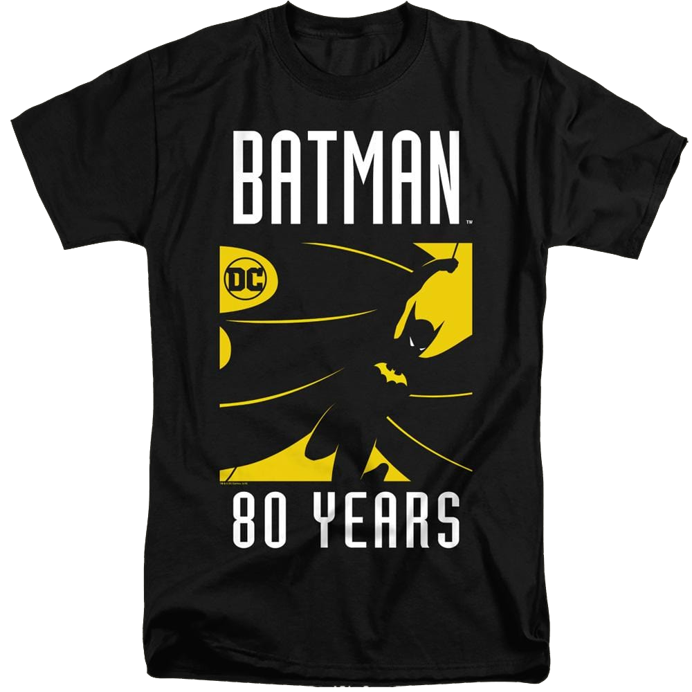 Dc Batman Silhouette - Men's Tall Fit T-Shirt Men's Tall Fit T-Shirt Batman   