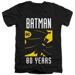 Dc Batman Silhouette - Men's V-Neck T-Shirt Men's V-Neck T-Shirt Batman   