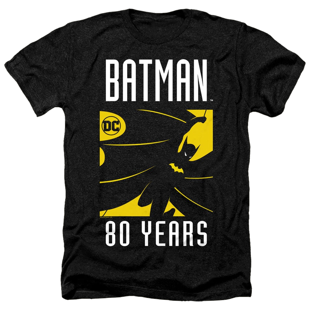 DC Batman Silhouette - Men's Heather T-Shirt Men's Heather T-Shirt Batman   