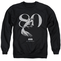 Dc Batman 80 Wall - Men's Crewneck Sweatshirt Men's Crewneck Sweatshirt Batman   