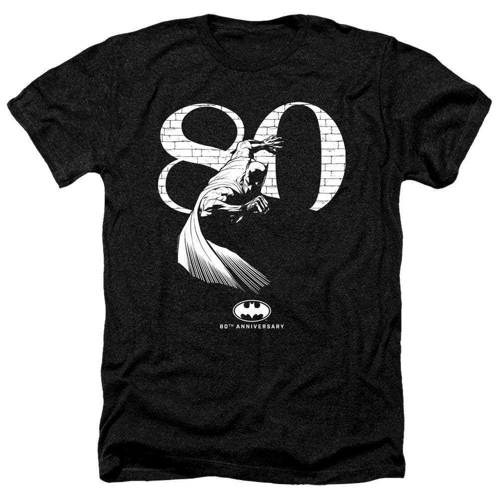DC Batman 80 Wall - Men's Heather T-Shirt Men's Heather T-Shirt Batman   