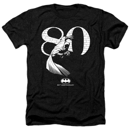 DC Batman 80 Wall - Men's Heather T-Shirt Men's Heather T-Shirt Batman   
