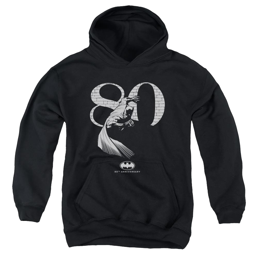 Dc Batman 80 Wall - Youth Hoodie Youth Hoodie (Ages 8-12) Batman   