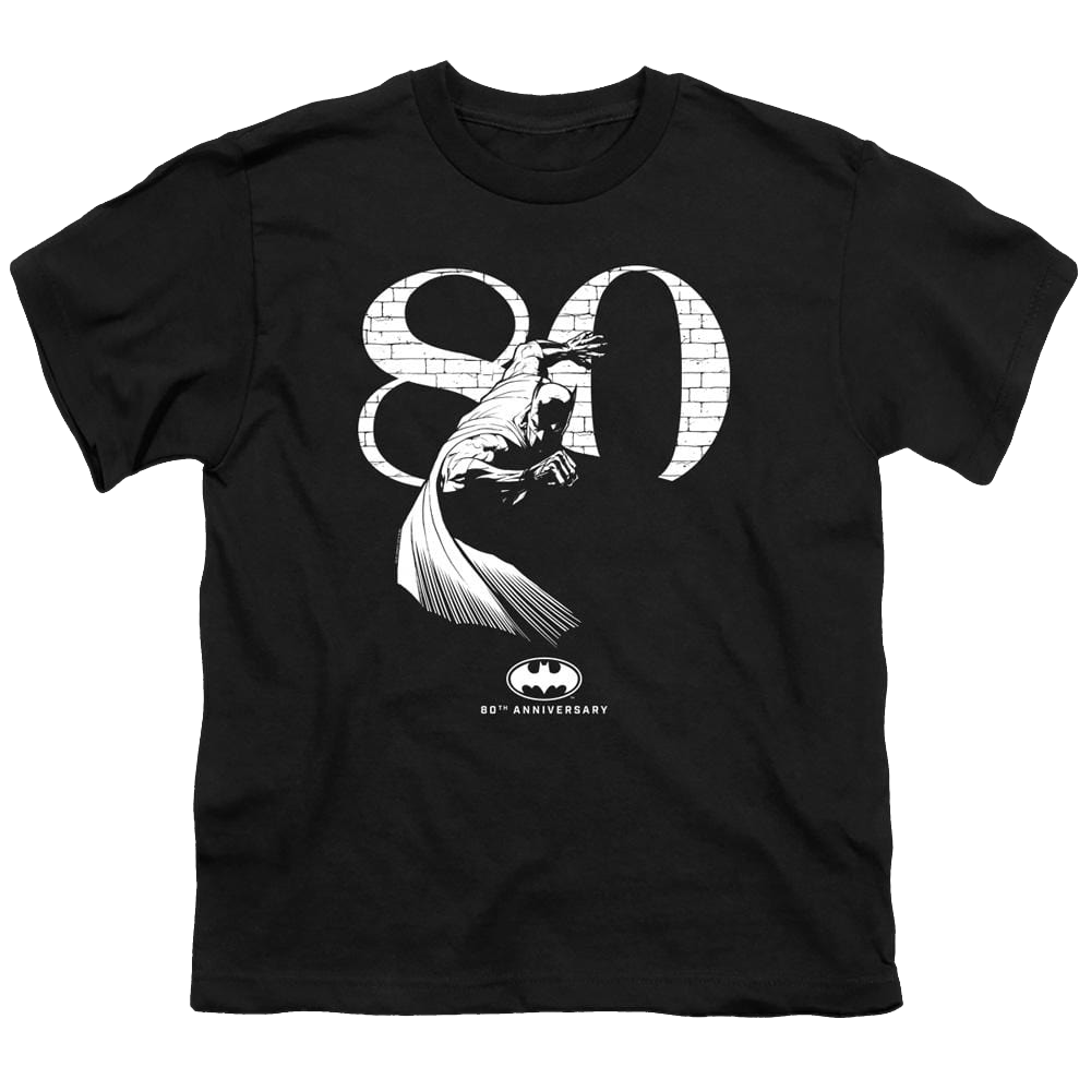 Dc Batman 80 Wall - Youth T-Shirt Youth T-Shirt (Ages 8-12) Batman   