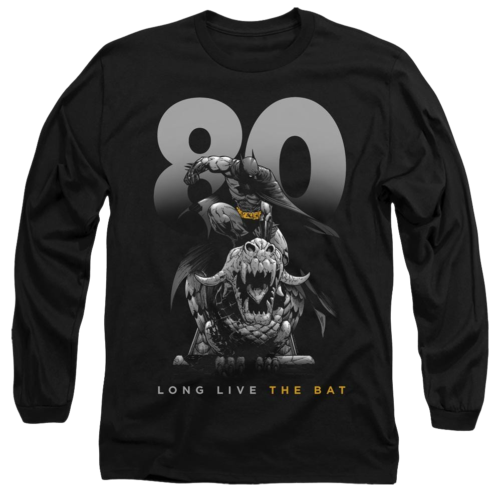 Dc Batman Big 80 - Men's Long Sleeve T-Shirt Men's Long Sleeve T-Shirt Batman   