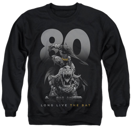 Dc Batman Big 80 - Men's Crewneck Sweatshirt Men's Crewneck Sweatshirt Batman   
