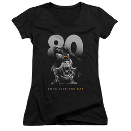 Dc Batman Big 80 - Juniors V-Neck T-Shirt Juniors V-Neck T-Shirt Batman   