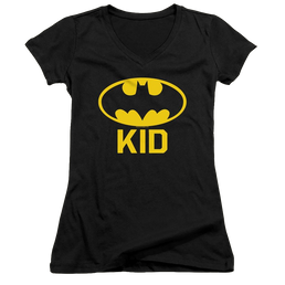 Dc Batman Bat Kid - Juniors V-Neck T-Shirt Juniors V-Neck T-Shirt Batman   