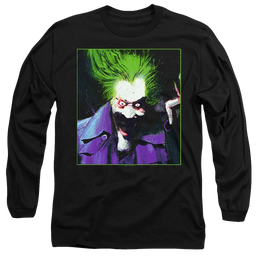 Joker, The Arkham Asylum Joker - Men's Long Sleeve T-Shirt Men's Long Sleeve T-Shirt Joker   