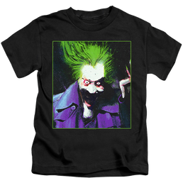 Joker, The Arkham Asylum Joker - Kid's T-Shirt Kid's T-Shirt (Ages 4-7) Joker   