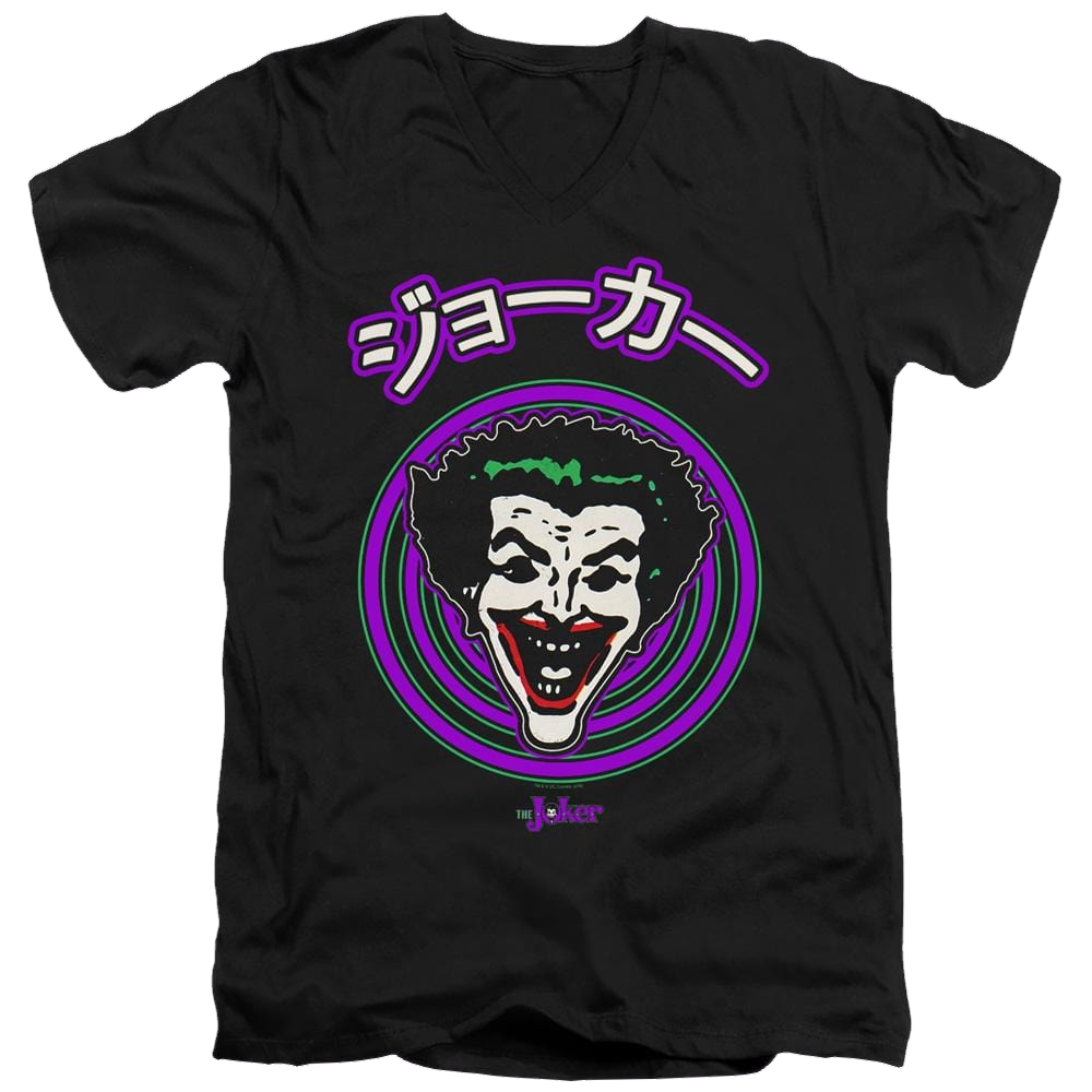 Joker, The Face Spiral - Men's V-Neck T-Shirt Men's V-Neck T-Shirt Joker   