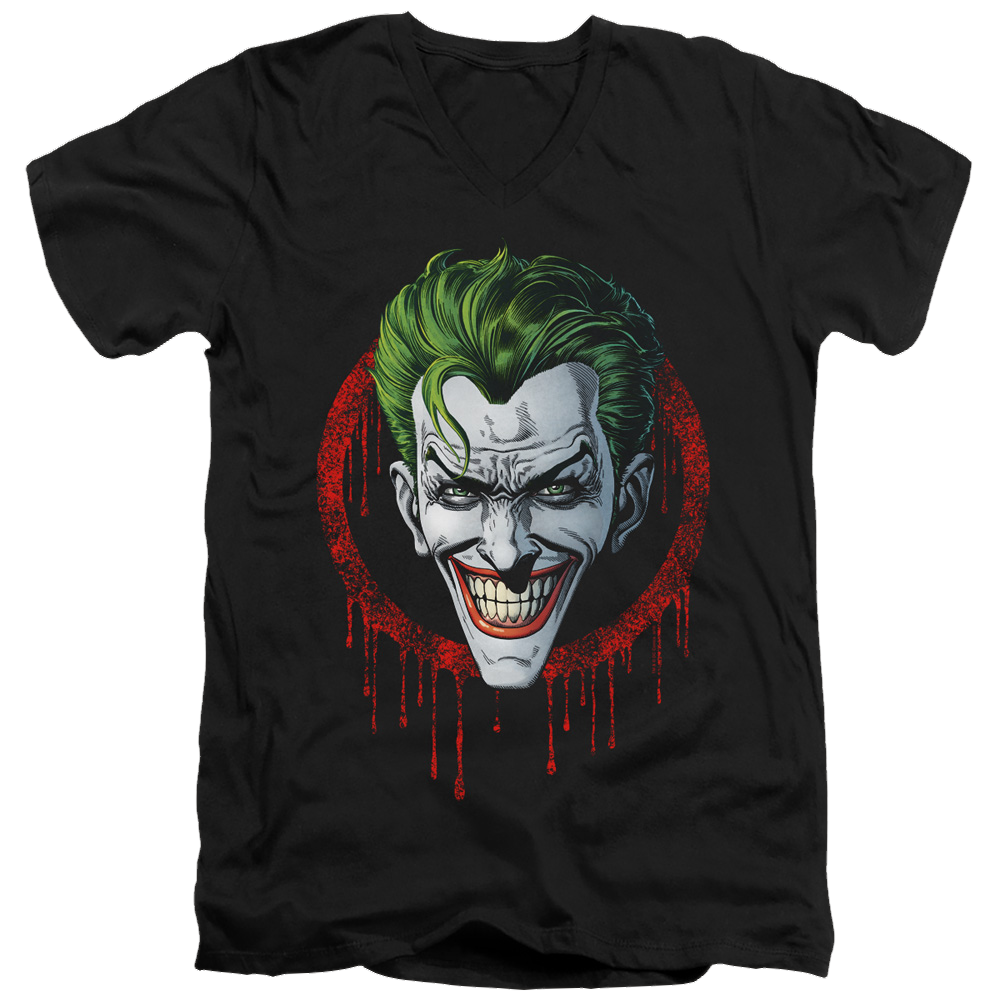 Joker, The Joker Drip - Men's V-Neck T-Shirt Men's V-Neck T-Shirt Joker   