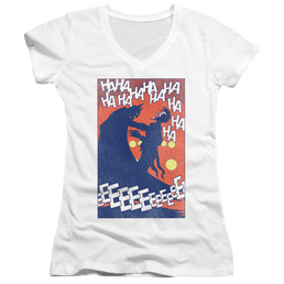 Joker, The Punchline - Juniors V-Neck T-Shirt Juniors V-Neck T-Shirt Joker   