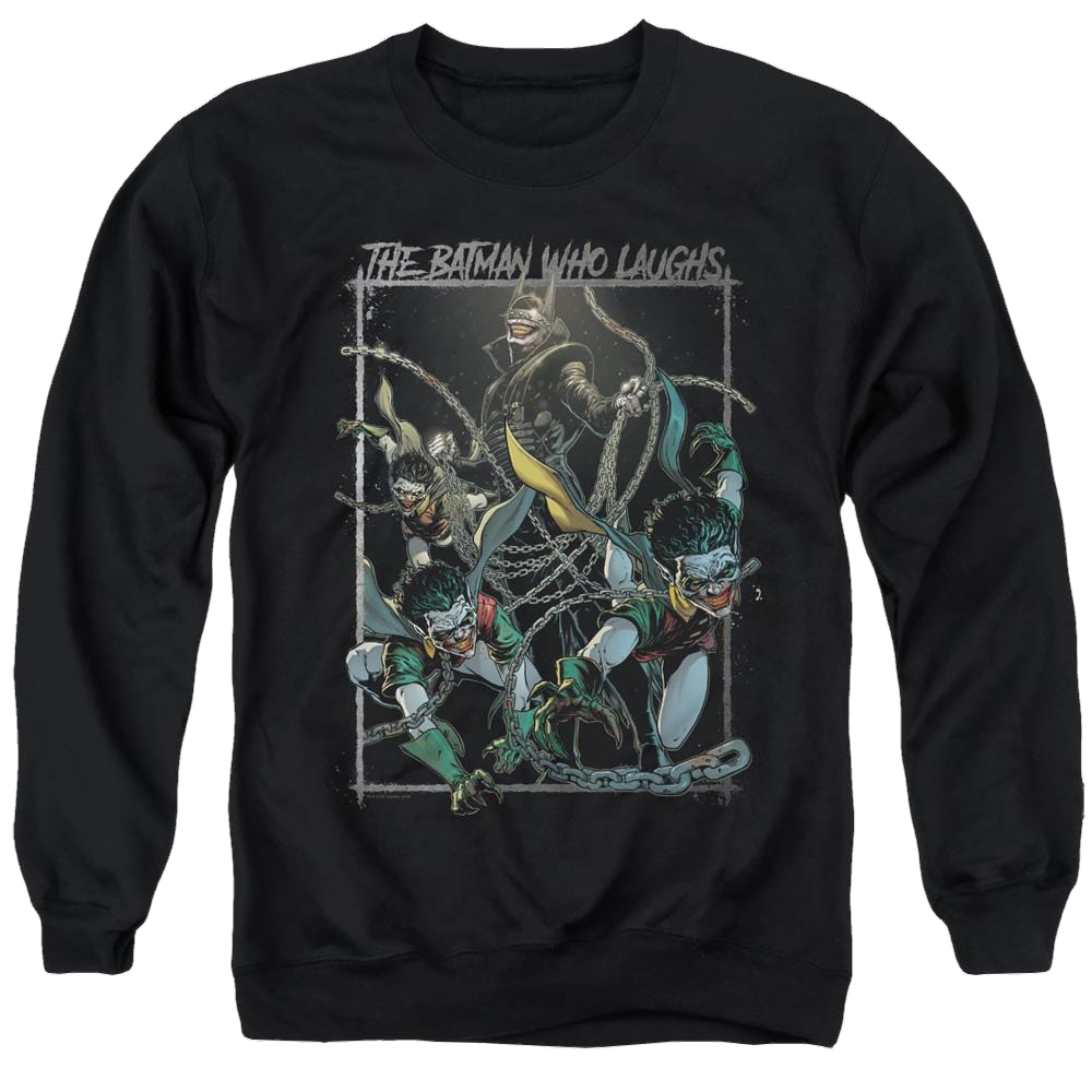 Joker, The Batman Who Laughs - Men's Crewneck Sweatshirt Men's Crewneck Sweatshirt Joker   