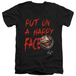 Joker, The Happy Face - Men's V-Neck T-Shirt Men's V-Neck T-Shirt Joker   