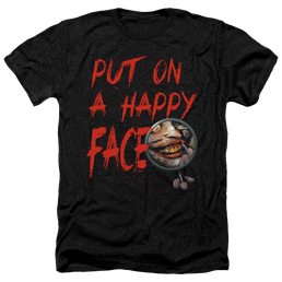 Joker, The Happy Face - Men's Heather T-Shirt Men's Heather T-Shirt Joker   