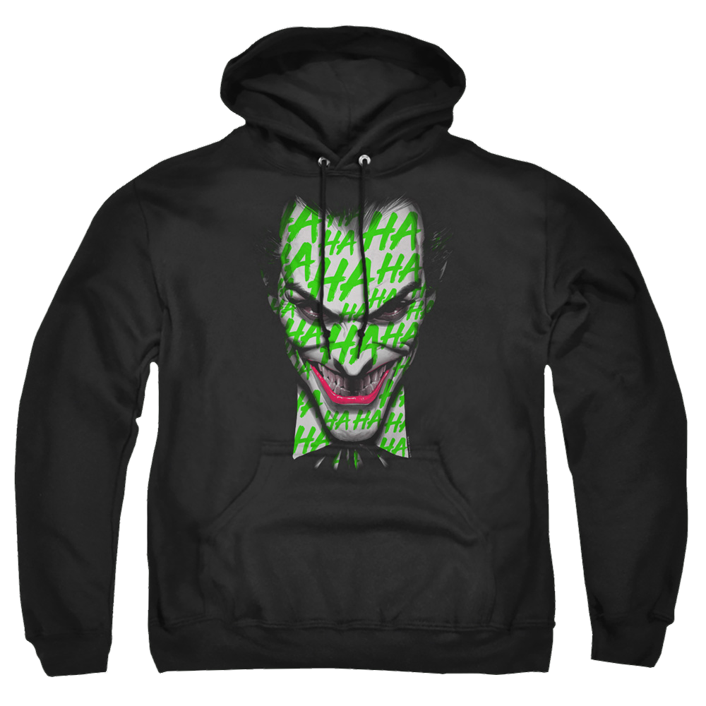 Joker, The Ha Ha Smile - Pullover Hoodie Pullover Hoodie Joker   