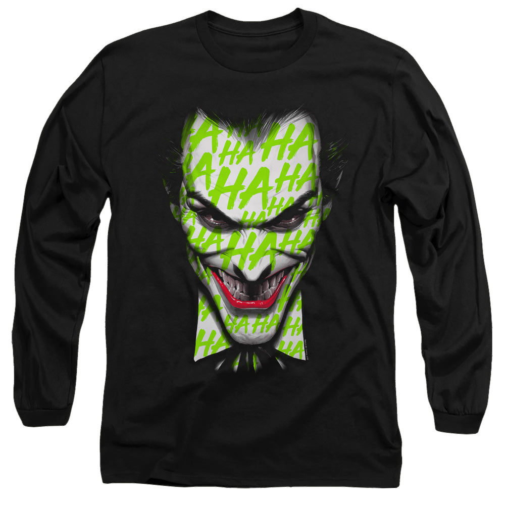 Joker, The Ha Ha Smile - Men's Long Sleeve T-Shirt Men's Long Sleeve T-Shirt Joker   