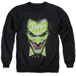 Joker, The Ha Ha Smile - Men's Crewneck Sweatshirt Men's Crewneck Sweatshirt Joker   