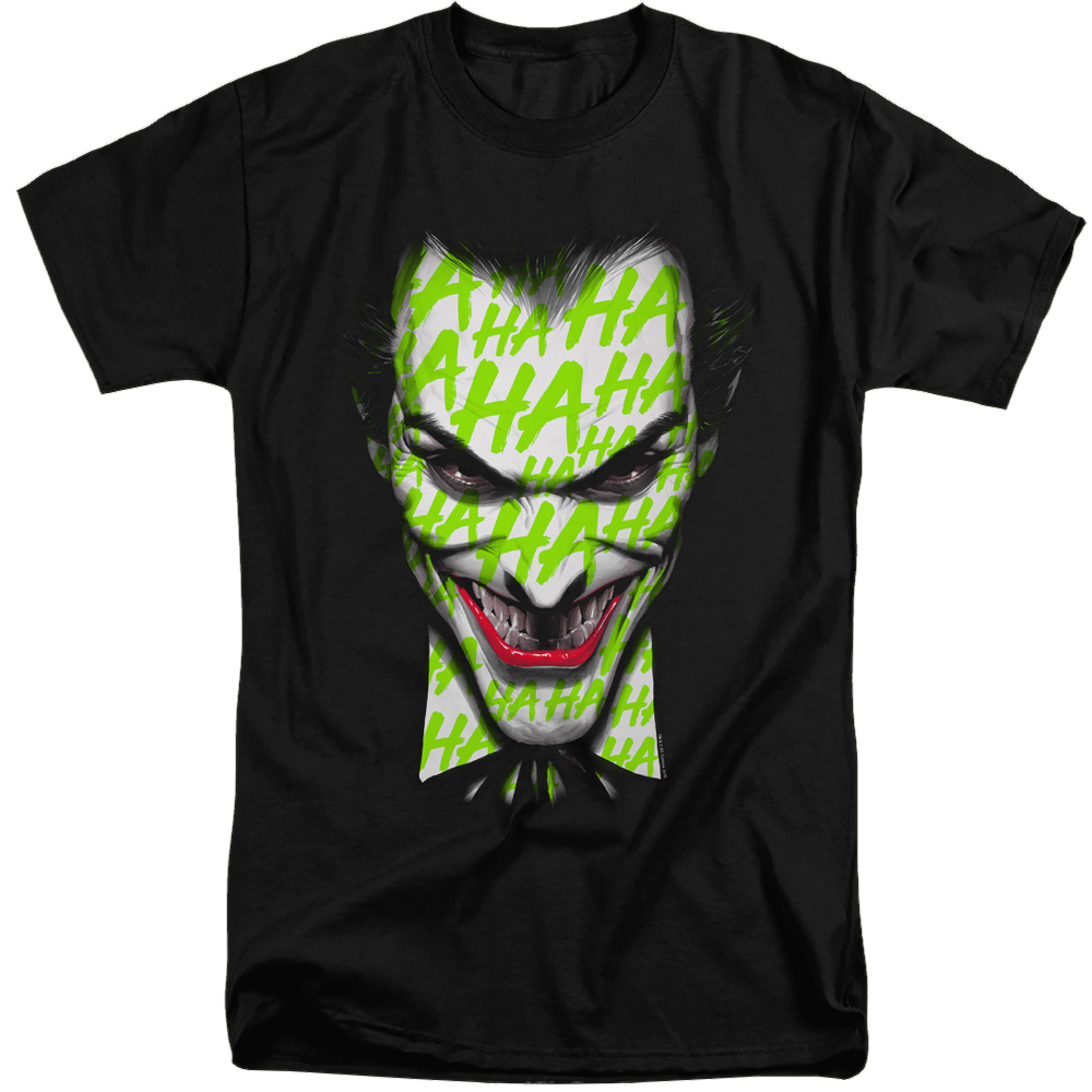 Joker, The Ha Ha Smile - Men's Tall Fit T-Shirt Men's Tall Fit T-Shirt Joker   