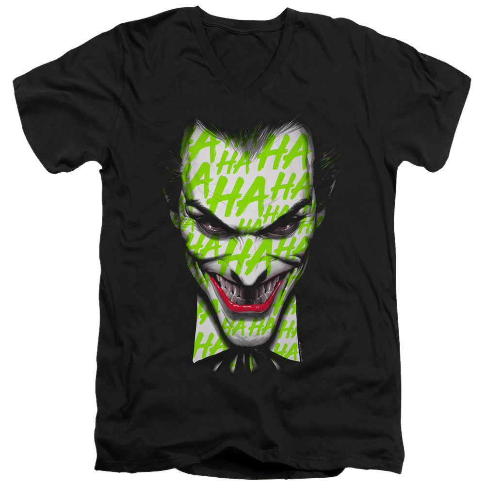 Joker, The Ha Ha Smile - Men's V-Neck T-Shirt Men's V-Neck T-Shirt Joker   